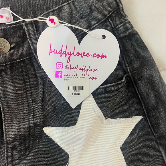 Star denim shorts - Picture 6 of 6